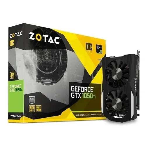 Zotac ZT-P10510B-10L GeForce GTX 1050 Ti OC Edition Ekran Kartı