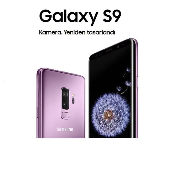 Samsung Galaxy S9 SM-G960F 64 GB Mor  Cep Telefonu Distribütör Garantili