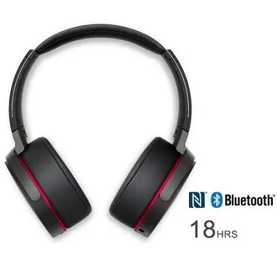 Sony MDRXB950B1B Kablosuz Kulaküstü Kulaklık Siyah