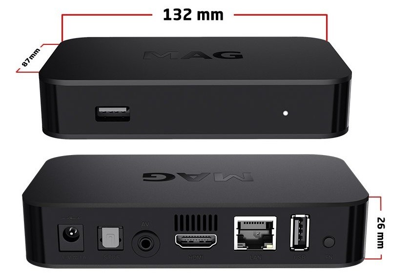 Mag 322W1 Linux Tabanlı Dahili Wifi Destekli Full HD IP Tv Box