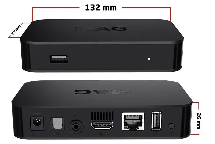 Mag 322W1 Linux Tabanlı Dahili Wifi Destekli Full HD IP TV Box