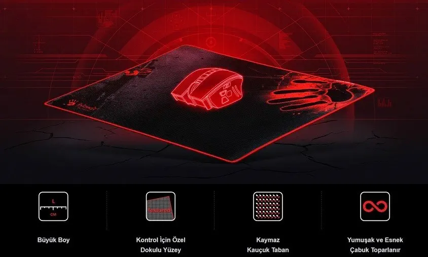 Bloody B-080 Defense Armor Gaming Mouse Pad