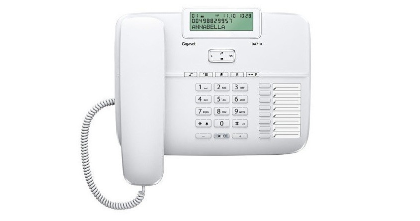 Gigaset DA710 Beyaz Masaüstü Telefon