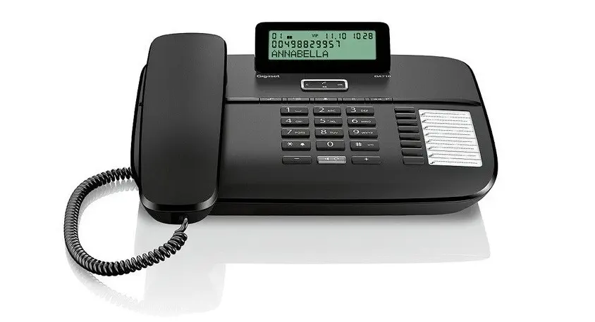 Gigaset DA710 Siyah Masaüstü Telefon