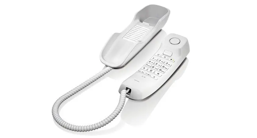 Gigaset DA210 Beyaz Duvar Tipi Kablolu Telefon