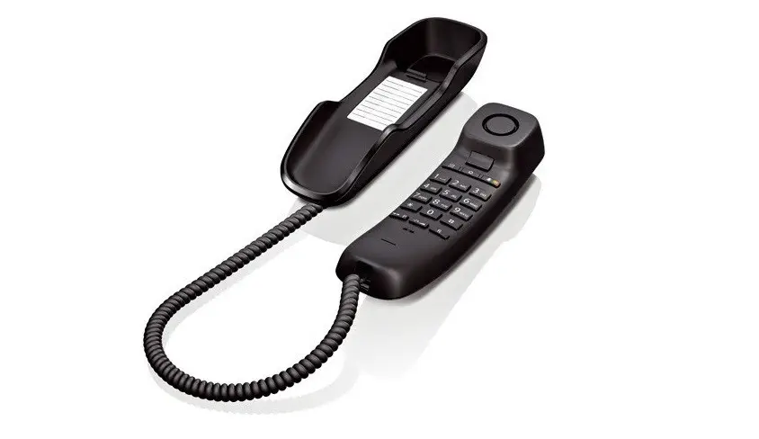 Gigaset DA210 Siyah Duvar Tipi Kablolu Telefon