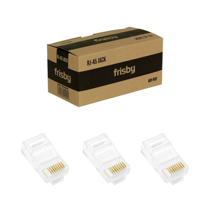 Frisby FNW-RJ4519N Altın Uç Konnektör