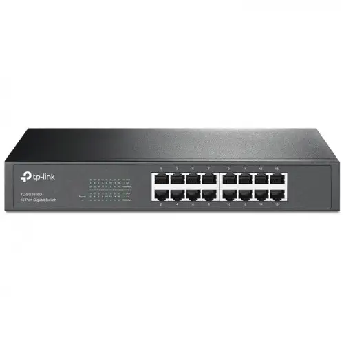 Tp-Link TL-SG1016D Gigabit Desktop/Rackmount Switch