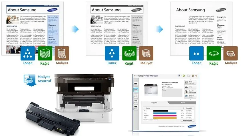 Samsung SS334C SL-M2675F Lazer Yazıcı