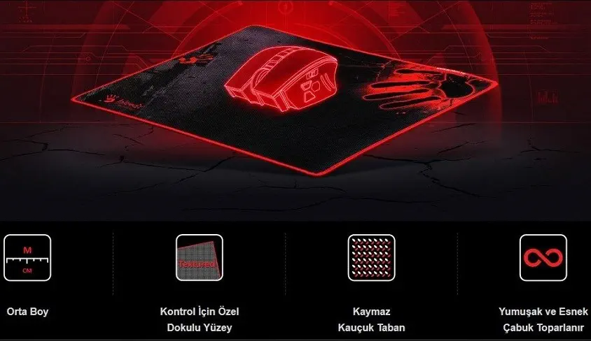 Bloody B-081 Defense Armor Gaming Mouse Pad