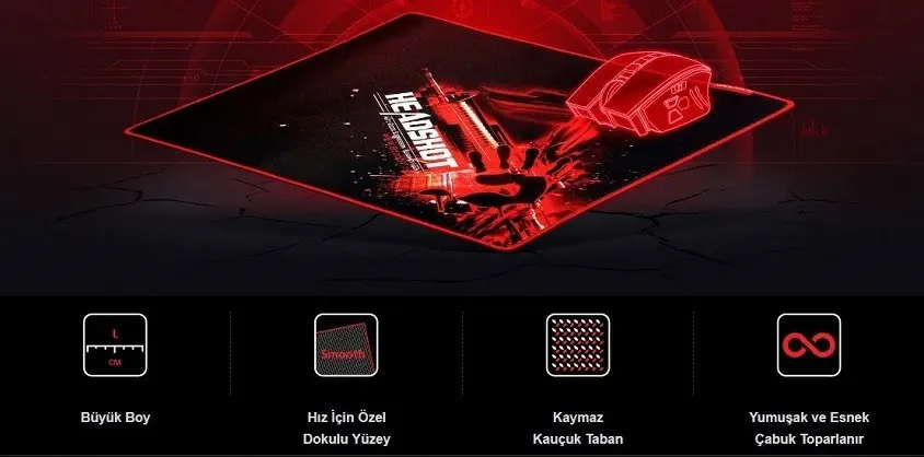 Bloody B-070 Offense Armor Gaming Mouse Pad