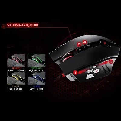Bloody ZL5A Sniper Gaming Oyuncu Mouse
