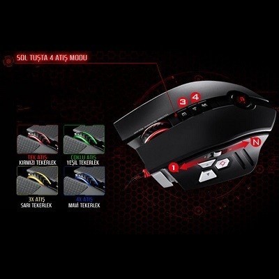 Bloody ZL5 Sniper Gaming Oyuncu Mouse