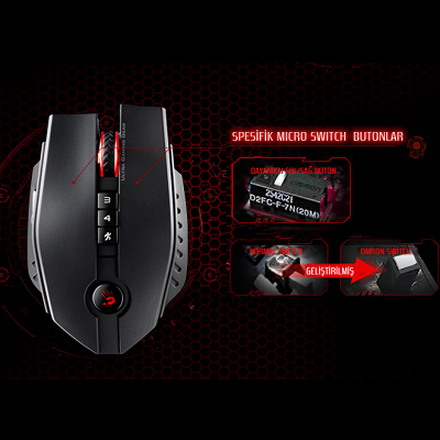 Bloody ZL5 Sniper Gaming Oyuncu Mouse