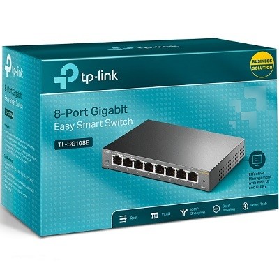 Tp-Link TL-SG108E 8 Port Gigabit Switch