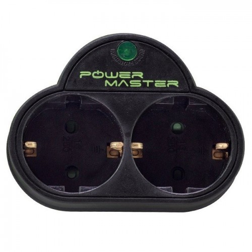 Powermaster PM-16916 2`li Kablosuz Akım Korumalı Priz