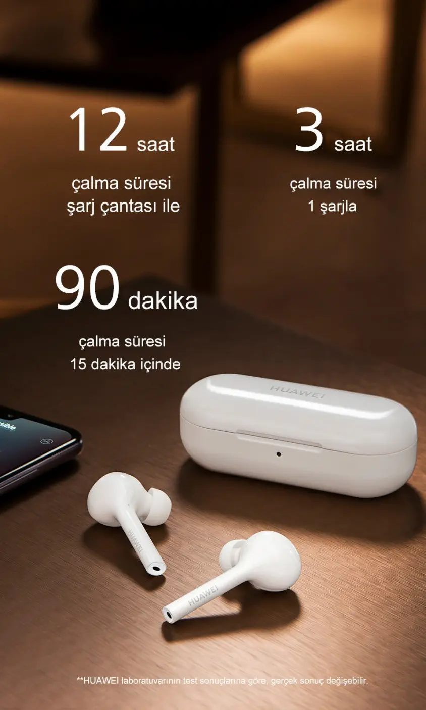 Huawei Freebuds Lite Siyah Bluetooth Kulaklık