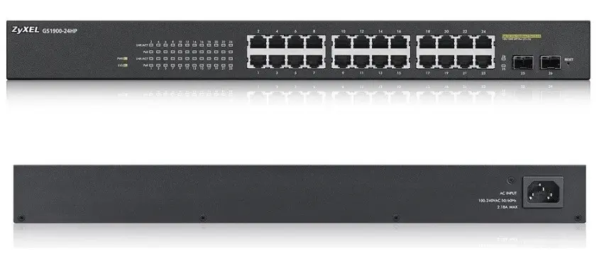 Zyxel GS1900-24HP Switch