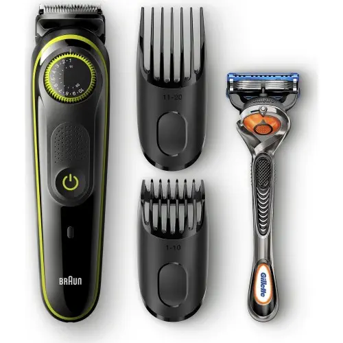 Braun BT 3041 Saç Sakal Şekillendirici + Gillette Fusion5 ProGlide