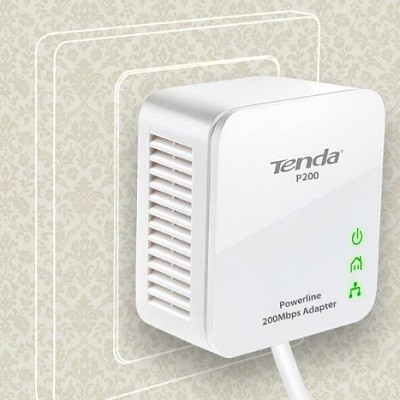 Tenda PW201A+P200 Homeplug Wireless Kit