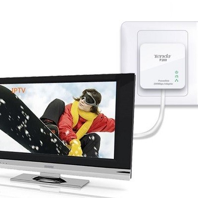 Tenda PW201A+P200 Homeplug Wireless Kit