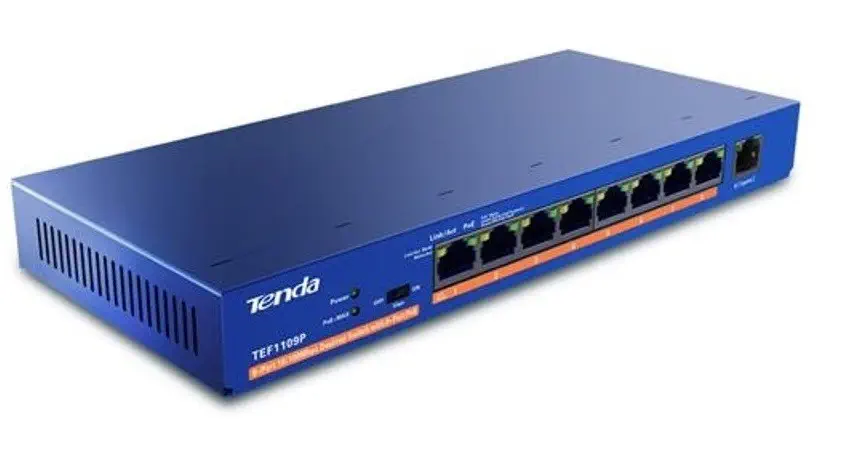 Tenda TEF1109P 9 Port Yönetilemez Switch