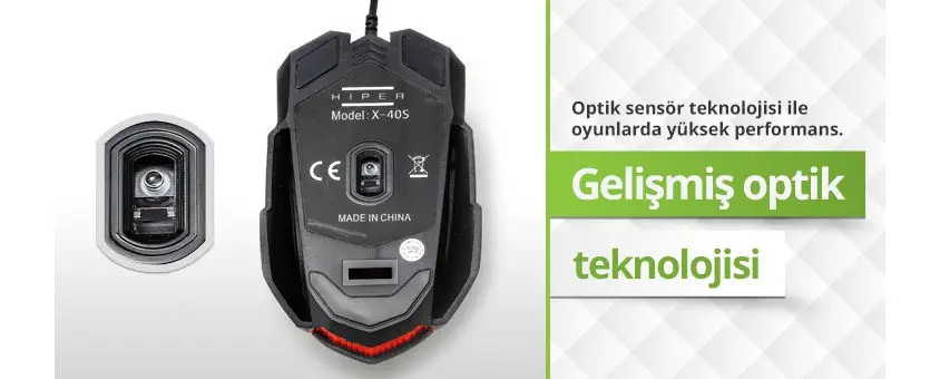 Hiper X-40S Oyuncu Gaming Mouse