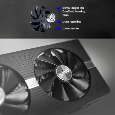 Sapphire 11289-05-20G Nitro+ Radeon RX 590 8G G5 OC Gaming Ekran Kartı