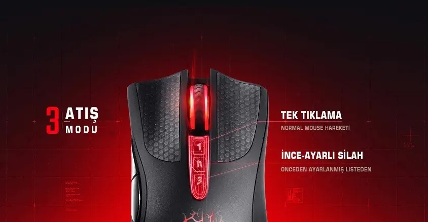 Bloody A90 Light Strike Gaming Oyuncu Mouse