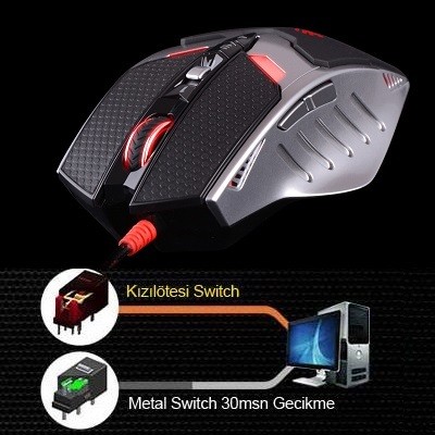 Bloody TL80A Terminatör Gaming Oyuncu Mouse