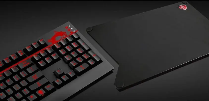 Msi Thunderstorm Aluminum Gaming Mouse Pad