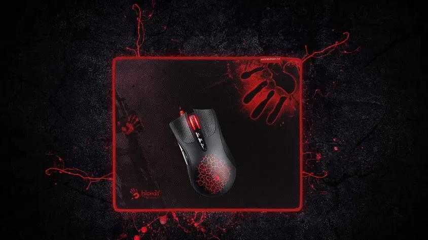 Bloody A9081 Gaming Mouse MousePad Set