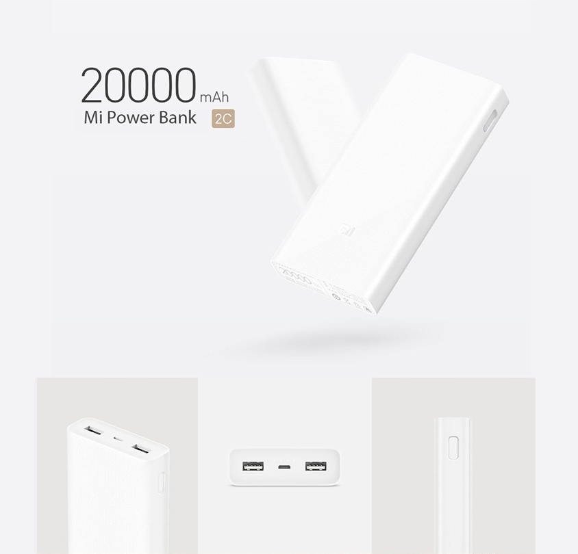 Xiaomi 20000 mAh 2C Taşınabilir Şarj Cihazı