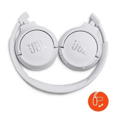 JBL T500BT Mikrofonlu Beyaz Bluetooth Kulaklık