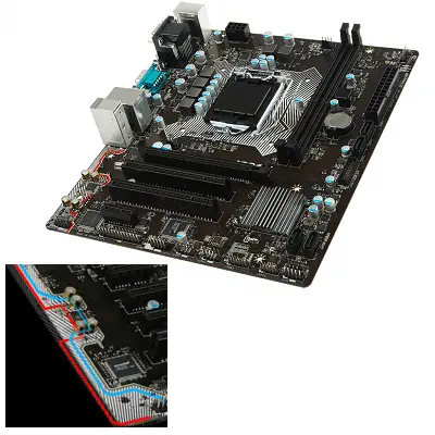 MSI H110M PRO-VDL mATX Anakart