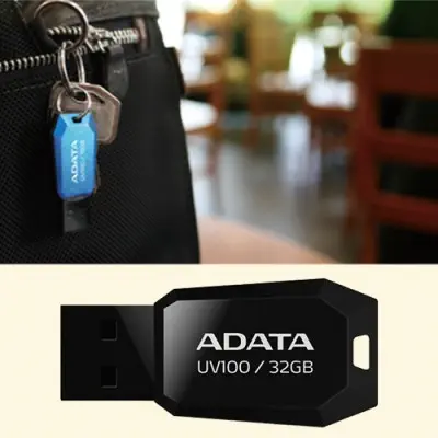 Adata UV100 AUV100-32G-RBK Flash Bellek