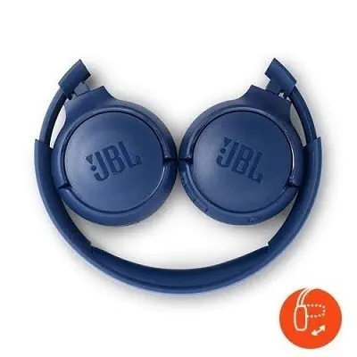 JBL T500BT Mikrofonlu Mavi Bluetooth Kulaklık