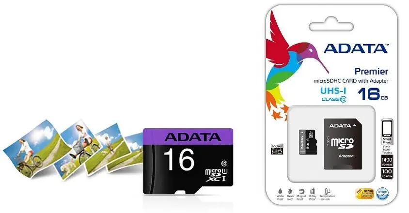 Adata Premier AUSDH16GUICL10-RA1 16GB MicroSDHC/SDXC Hafıza Kartı