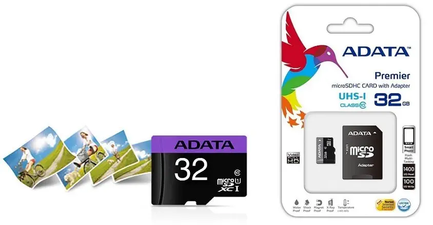 ADATA Premier AUSDH32GUICL10-RA1 32GB MicroSDHC/SDXC Hafıza Kartı