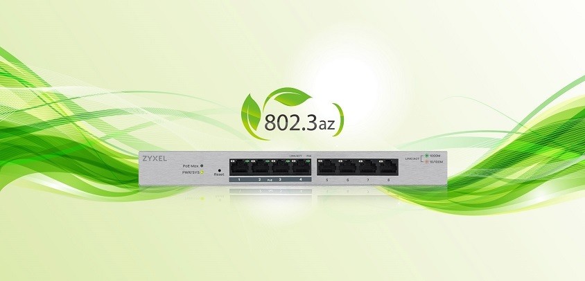 Zyxel GS1200-5HP 5 Port Gigabit Web Yönetilebilir PoE Switch