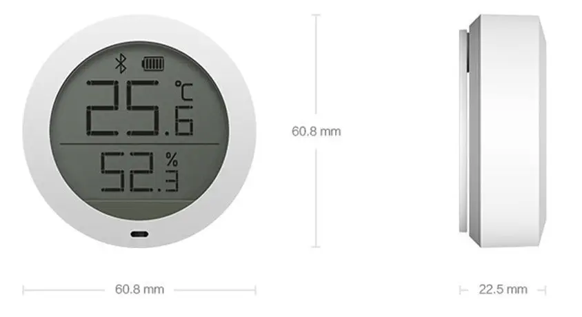 Xiaomi Mijia Akıllı Sıcaklık ve Nem Ölçer