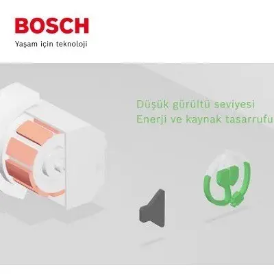 Bosch SMS46JW01T Beyaz Bulaşık Makinesi