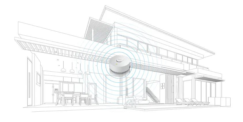 Zyxel NWA1123-AC v2 Dual Band PoE Access Point 