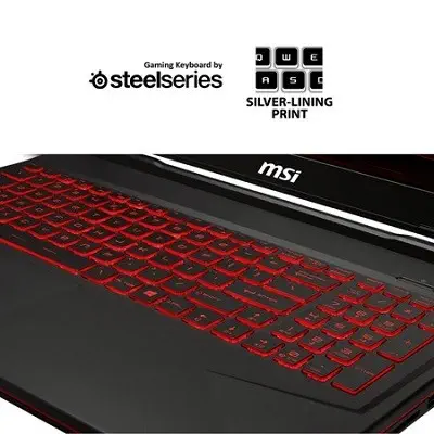 MSI GL63 9SD-681XTR Gaming Notebook
