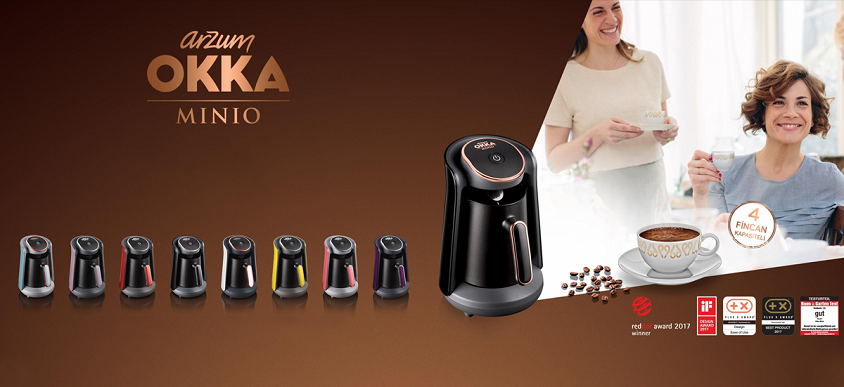 Arzum Okka Minio Bakır OK004 Türk Kahve Makinesi