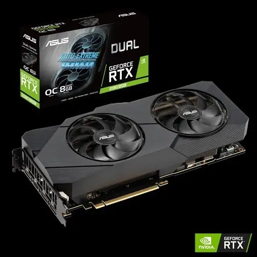 Asus GeForce DUAL-RTX2080S-O8G-EVO Gaming (Oyuncu) Ekran Kartı