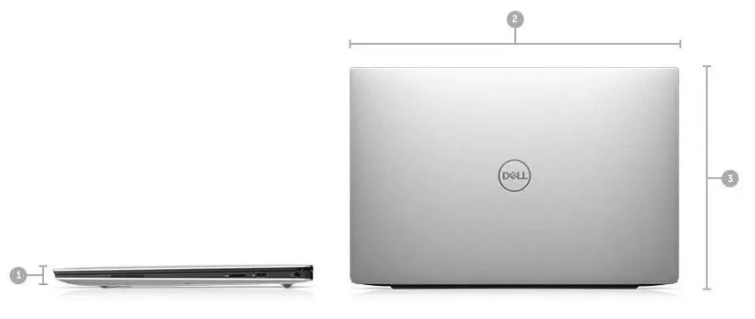 Dell Xps 9380 FNT56WP82N i7-8565 1.80Ghz 8GB DDR4 256GB SSD 13.3″ Windows10 Notebook