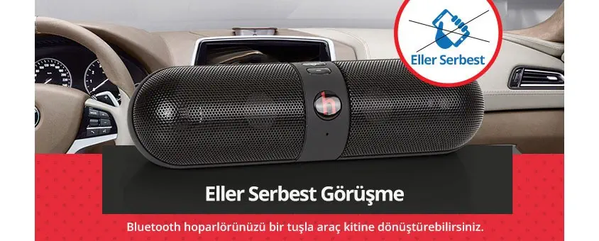 Hiper BT-90S Kapsül Siyah Bluetooth Hoparlör