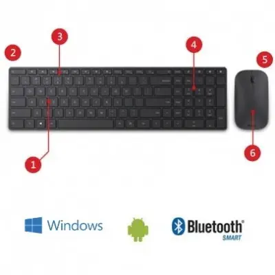 Microsoft Designer Bluetooth 7N9-00017 Klavye Mouse Set