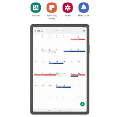 Samsung Galaxy TAB S5E SM-T720 64GB Wi-Fi 10.5″ Gümüş Tablet 